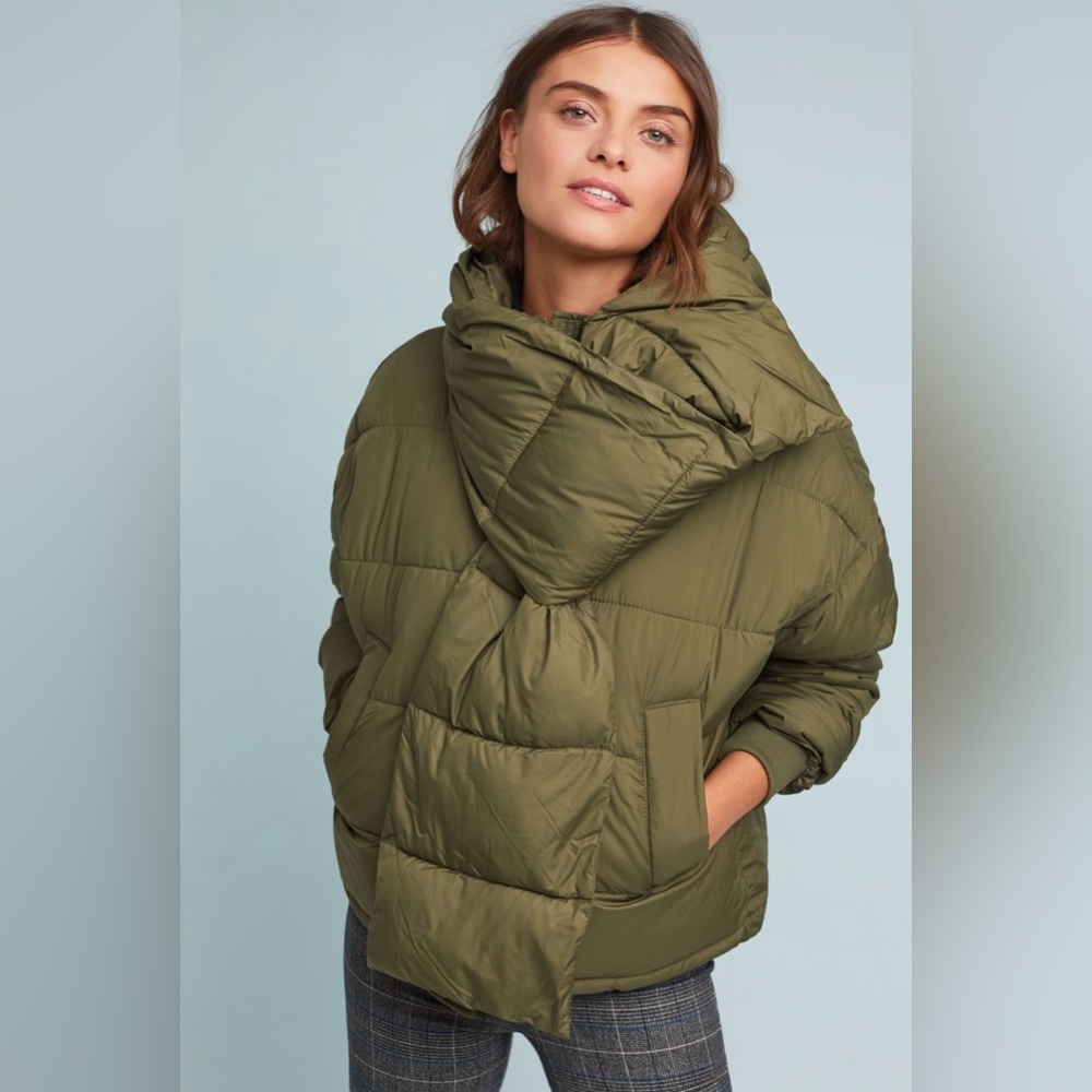 Anthropologie Cayuga Puffer Jacket